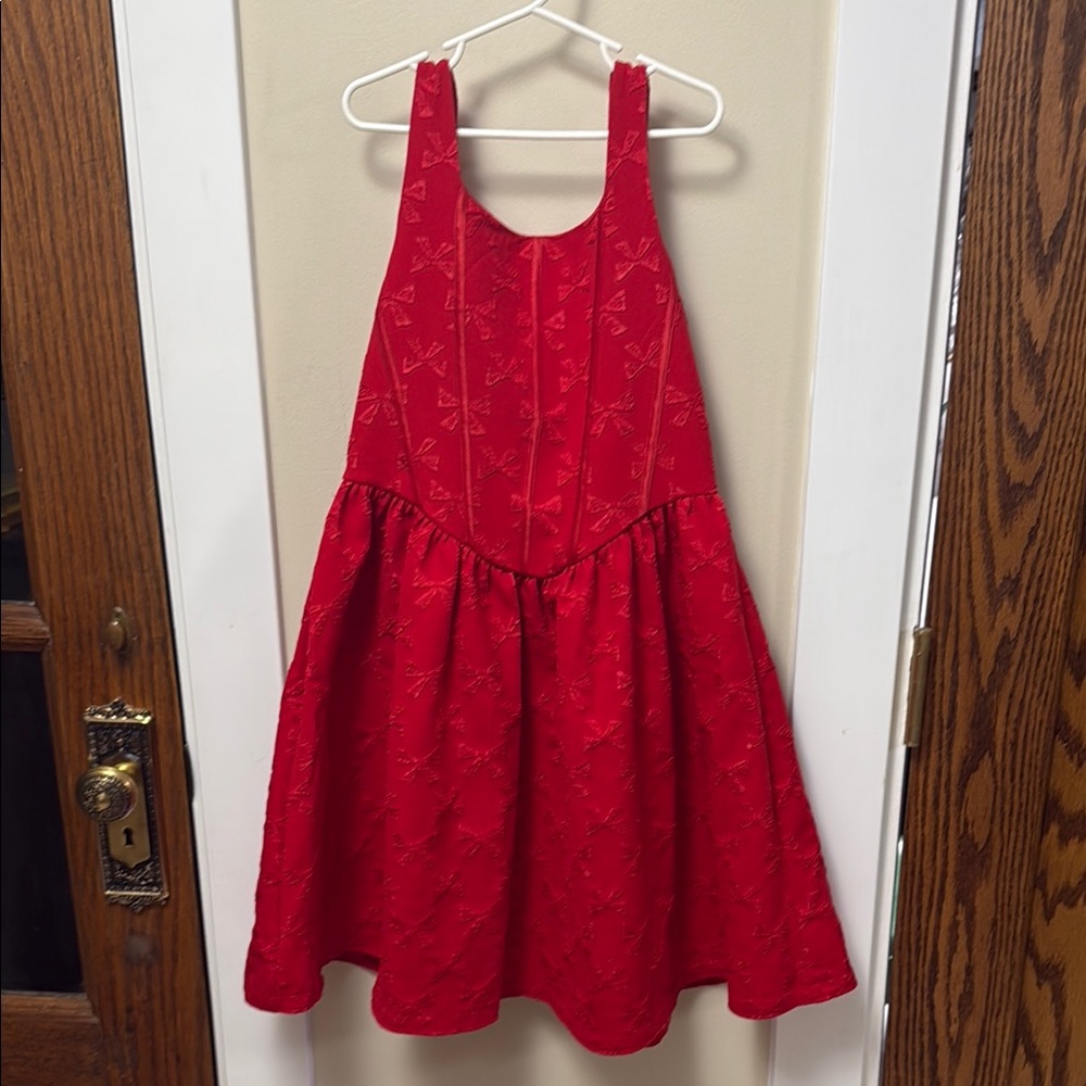 Rare Editions Elegant Red Kids Corset Dress Amazing condition only worn once